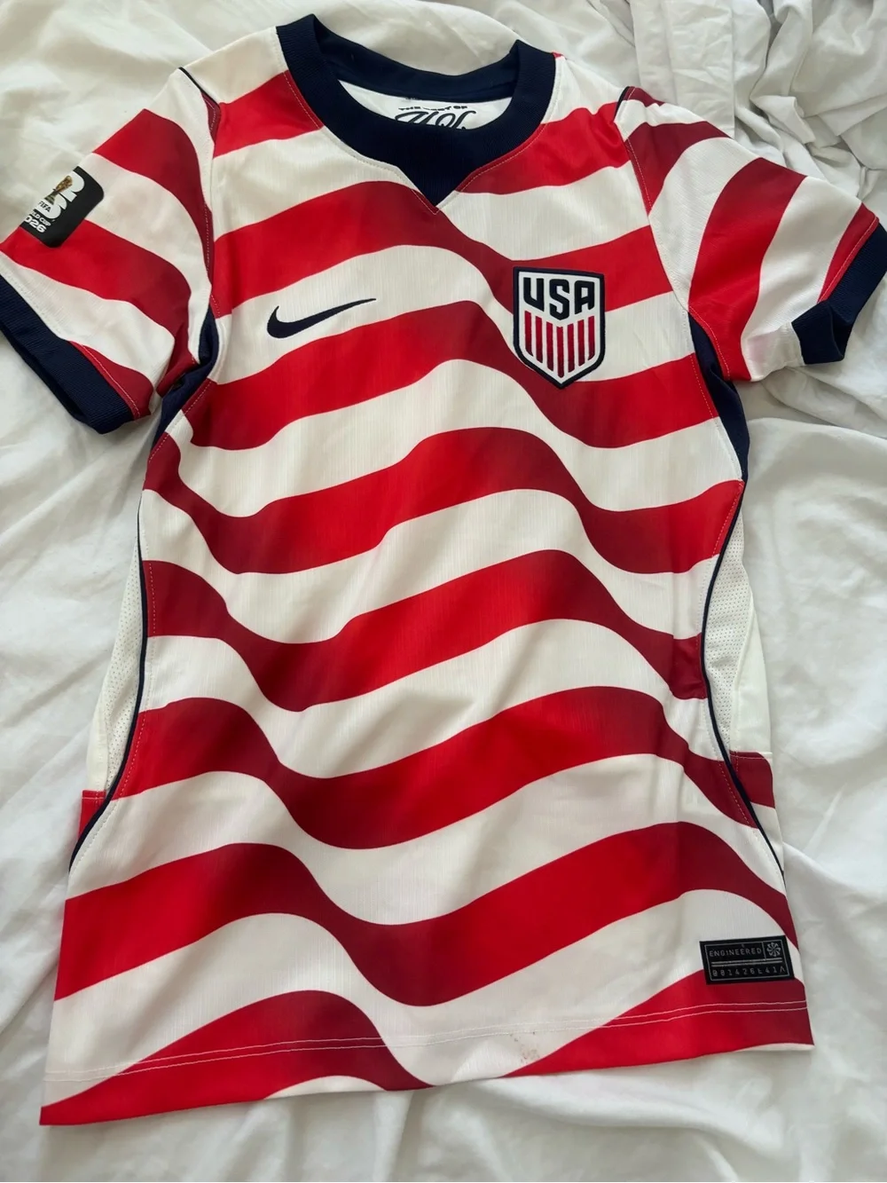 USA World Cup stadium shirt size s kids Nike